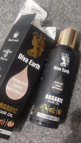 Diva earth organic hair oil photo review